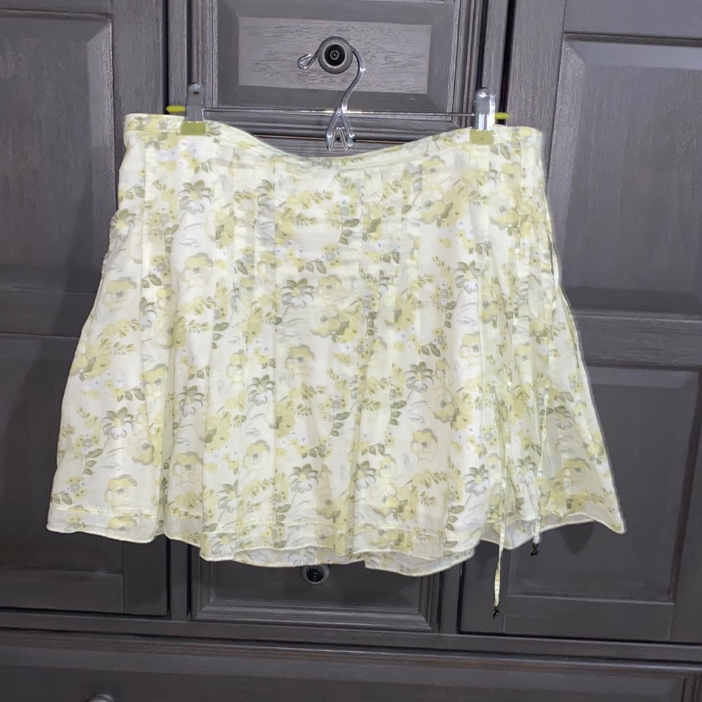 Abercrombie & Fitch floral A line skirt